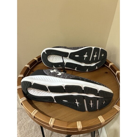 Under Armour Charged Pursuit Twist Jet Grey White Mens Size 9 Sneakers - Picture 5 of 6